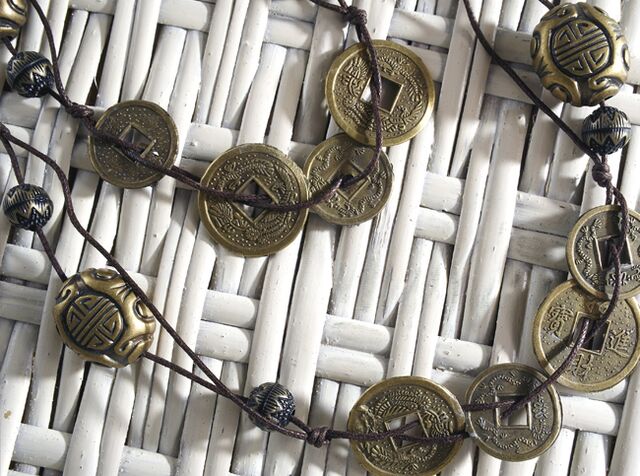 Monedhat kineze si një amulet për para